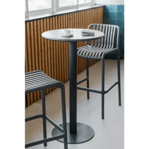mobiliario-contract-mesa alta tablero redondo 60cm 1